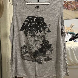 Star Wars Gray Graphic Apparel